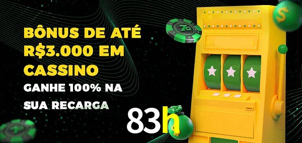 83h melhor bônus de depósito